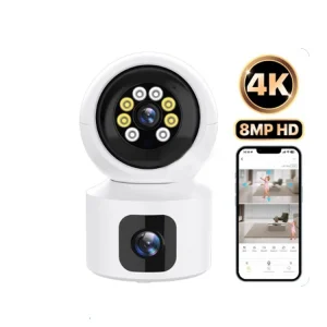 دوربین سیمکارت خور بیبی کم 8MP 1080P دو لنز مدل SQ008