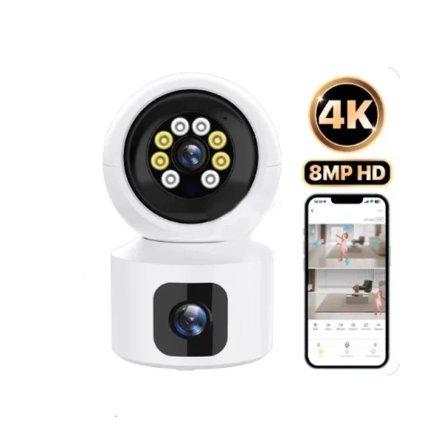 دوربین سیمکارت خور بیبی کم 8MP 1080P دو لنز مدل SQ008