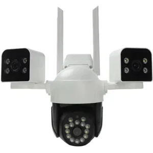 دوربین سیمکارتی مداربسته3 لنز مجزا با قابلیت تنظیم دستیSF4-T3LENSE BULLET 4G 12MG